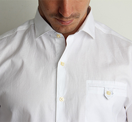Men white shirt